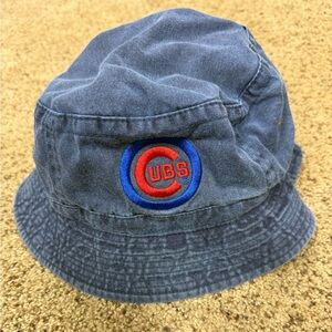 Blue Cubs Bucket Hat one size vintage